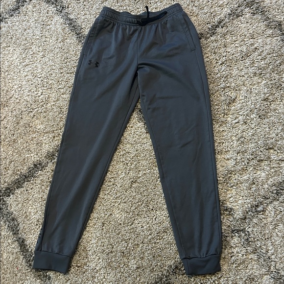 Under Armour purple/black & gray/black loose fit jogger pants size youth Large - Picture 7 of 10